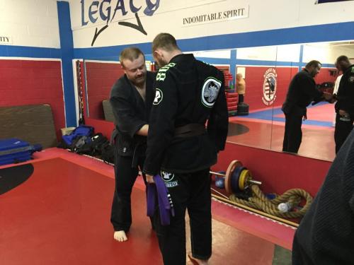Brown belt · February 27, 2015 · Promoted by Paul Byars