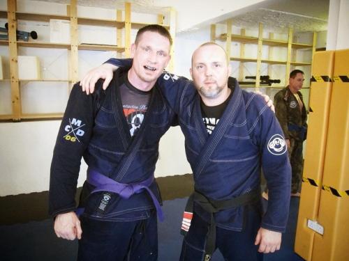 Purple belt · August 11, 2013 · Promoted by Rodney King