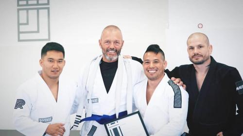 Blue belt · June 9, 2018 · Promoted by Gordon Kimura