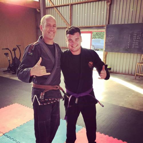 Purple belt · February 21, 2020 · Promoted by Harvey Skinner