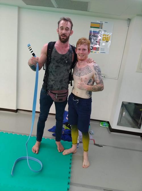 Blue belt · December 17, 2016 · Promoted by Daniel Reid