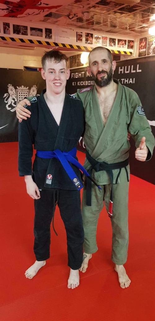 Blue belt · September 21, 2018 · Promoted by Roberto Barbiero