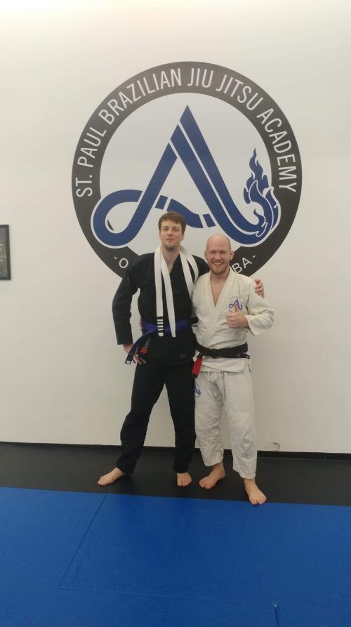 Blue belt · November 16, 2018 · Promoted by Brandon Bergeron