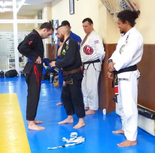 Blue belt · April 15, 2018 · Promoted by Luis Castaño