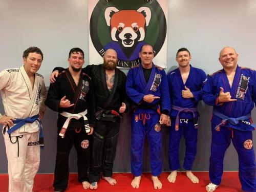 Purple belt · December 17, 2017 · Promoted by Jason Harris