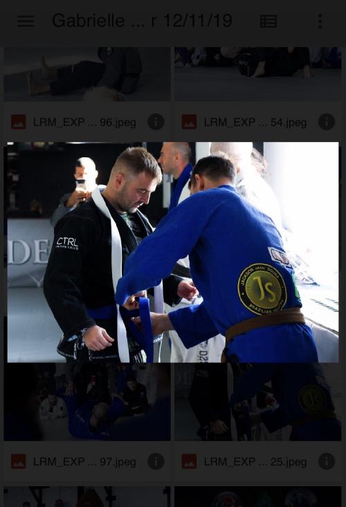 Blue belt · October 12, 2019 · Promoted by Mark Innes