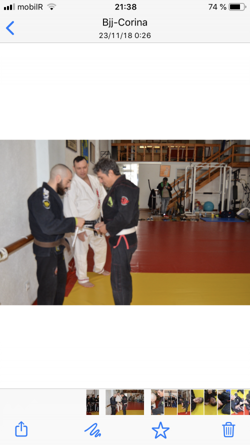 White belt · October 20, 2017