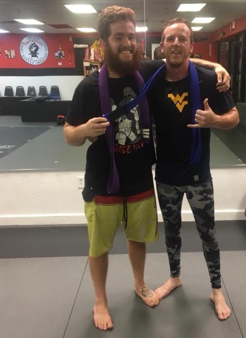 Blue belt · February 24, 2018 · Promoted by Andrew Acevedo