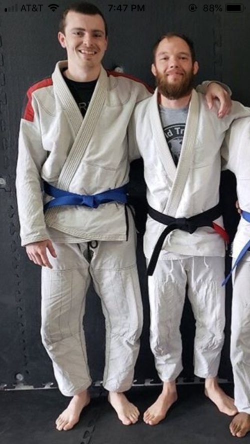 Blue belt · December 8, 2018 · Promoted by Shane Weinischke