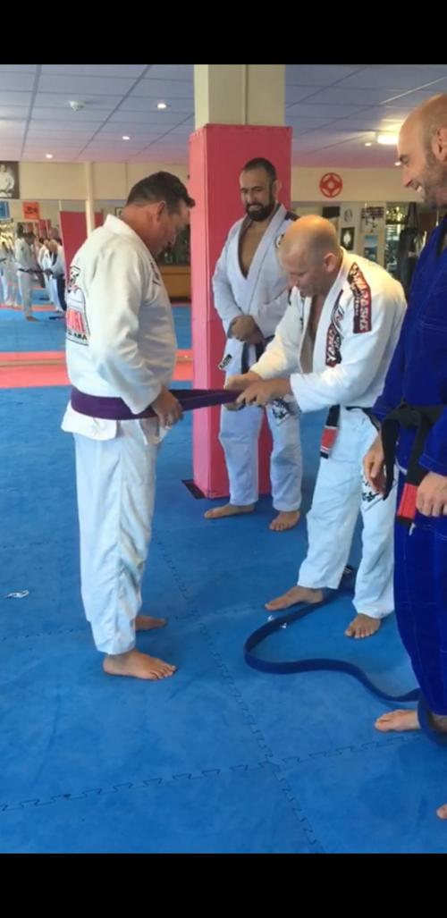 Purple belt · April 5, 2016 · Promoted by Luiz Tannuri