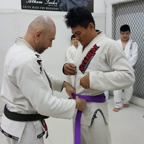 Purple belt · July 24, 2018 · Promoted by Max Metino