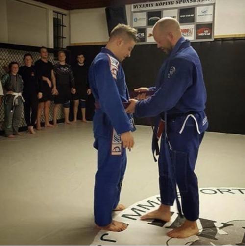 Purple belt · November 2, 2017 · Promoted by Lars-Olof Allerhed