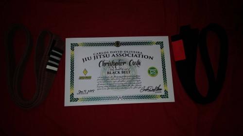 Black belt · December 5, 2015 · Promoted by Carlos David Oliveira