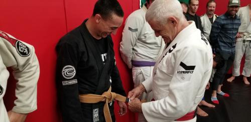 Brown belt · May 23, 2018 · Promoted by Fábio Santos
