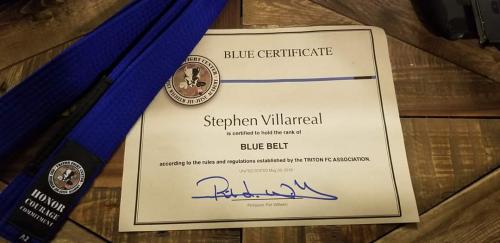 Blue belt · May 29, 2019 · Promoted by Piet Wilhelm