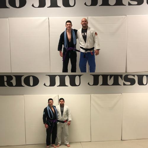 Purple belt · January 22, 2018 · Promoted by Pete the Greek Letsos