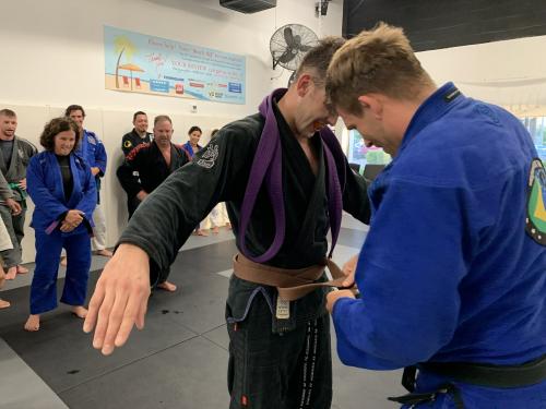 Brown belt · August 5, 2019 · Promoted by Aj Souza