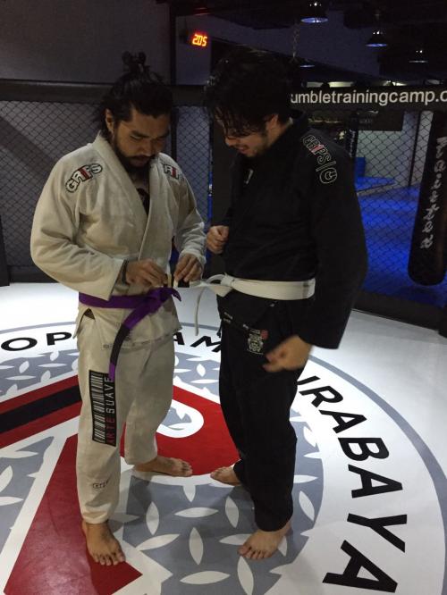 White belt · February 11, 2017