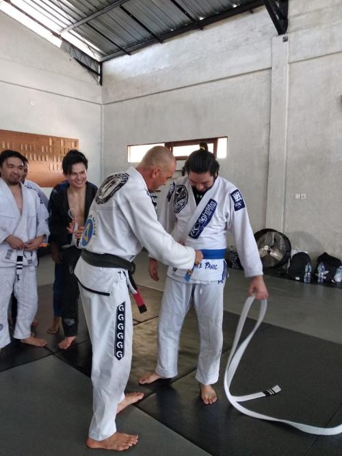 Blue belt · April 20, 2019 · Promoted by Niko Han