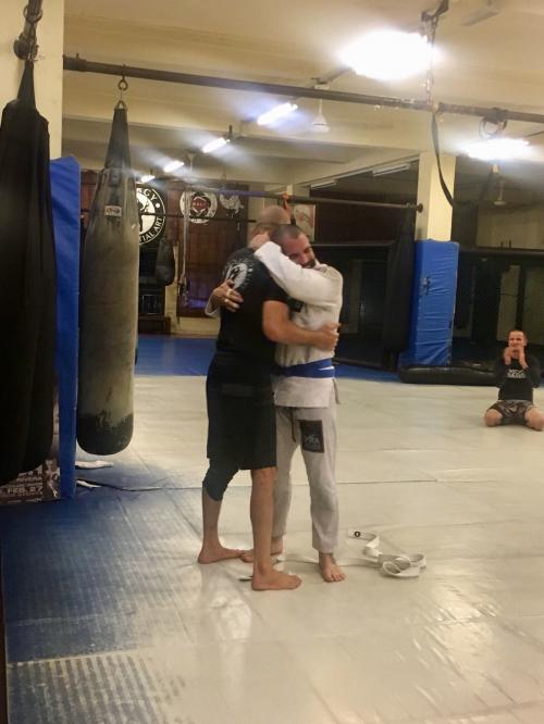 Blue belt · January 17, 2018 · Promoted by Niko Han