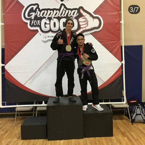 Purple belt · October 14, 2017 · Promoted by Timothy Holman