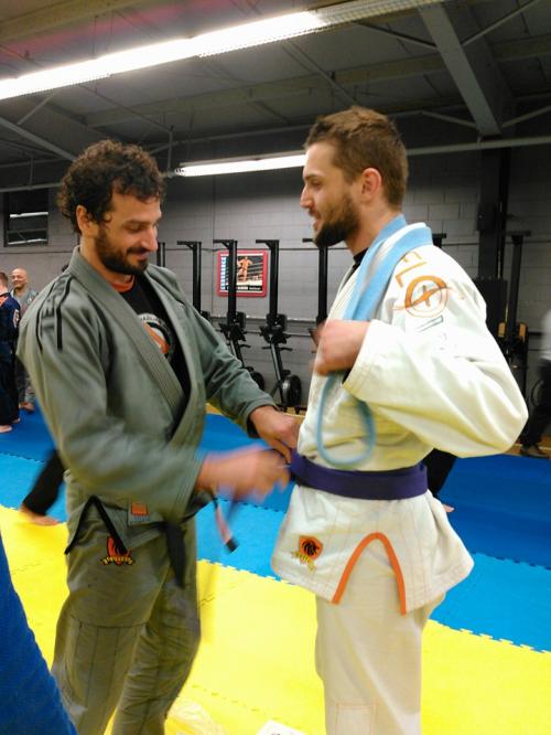 Purple belt · December 13, 2015 · Promoted by Daniel Caulfield