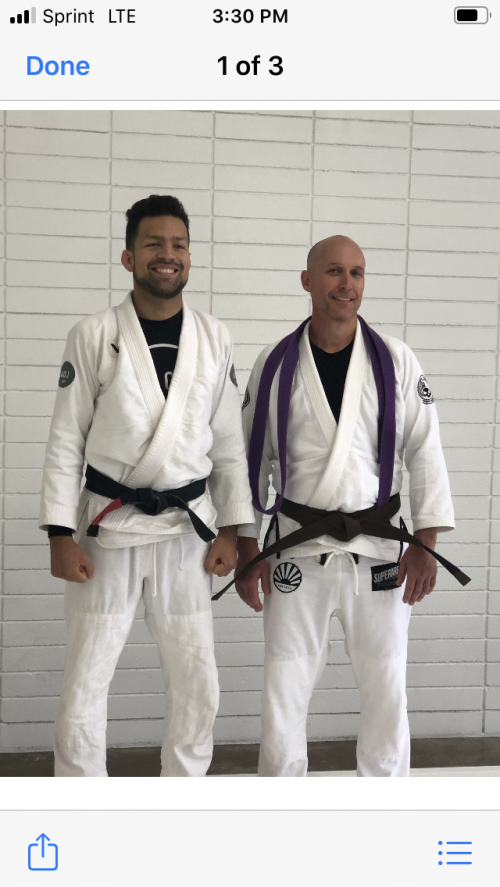 Brown belt · December 4, 2019 · Promoted by Professor Alexis Fonseca