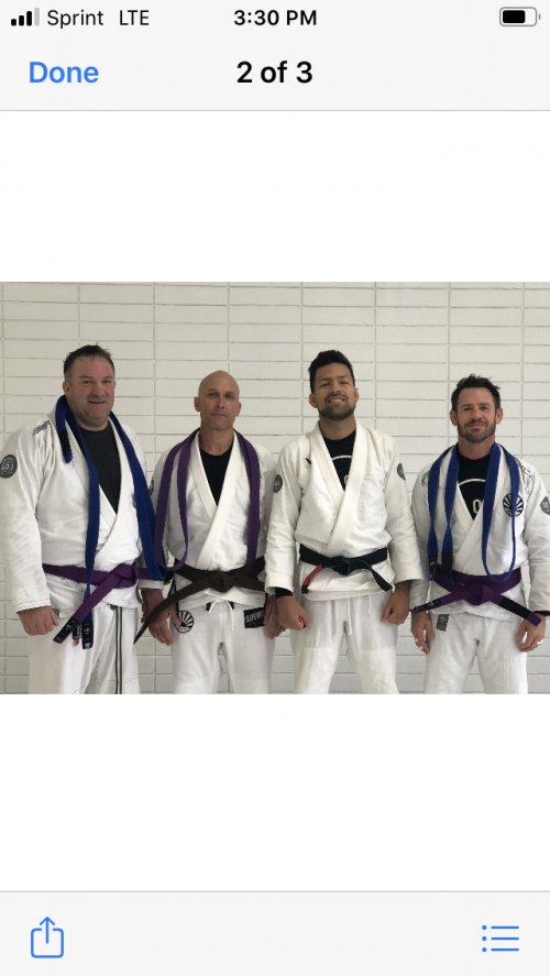 Brown belt · December 4, 2019 · Promoted by Professor Alexis Fonseca