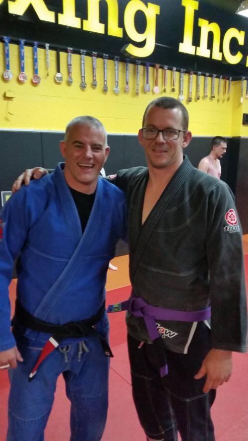 Purple belt · April 14, 2016 · Promoted by Kevin Jones