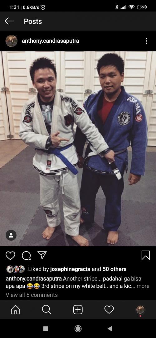 White belt · August 26, 2014