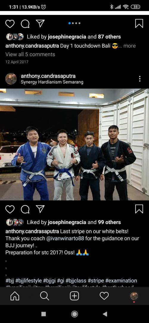 White belt · August 26, 2014