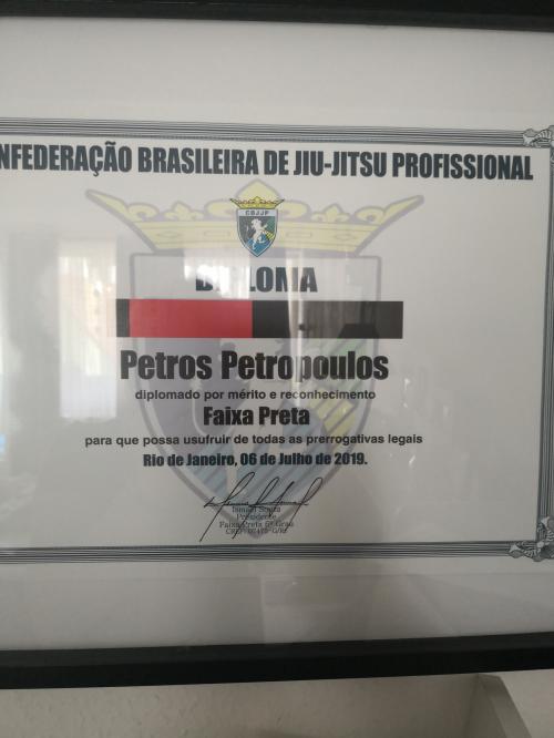 Black belt · June 6, 2019 · Promoted by Milton Fernando Ferreira