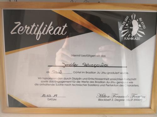 Blue belt · March 13, 2019 · Promoted by Petros Petropoulos