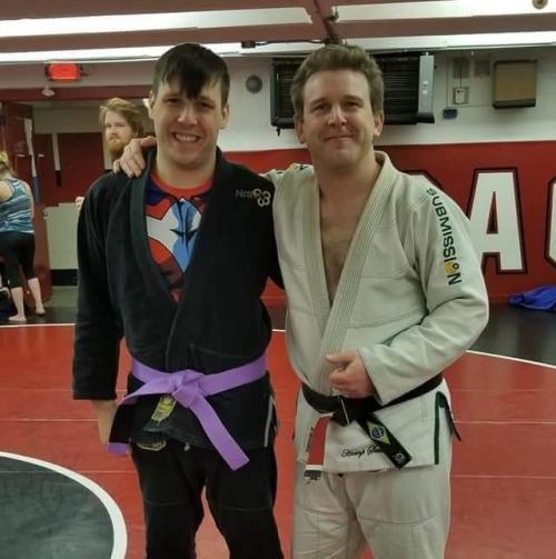 Purple belt · March 23, 2019 · Promoted by Korey Kilburn