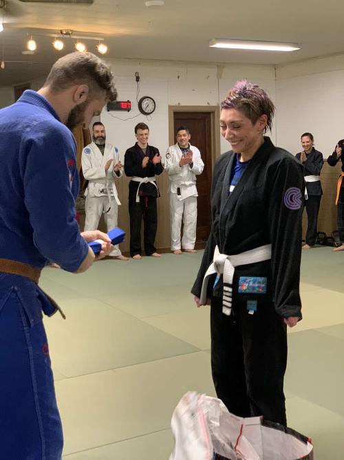 Blue belt · February 27, 2020 · Promoted by Jacob Propst