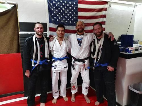 Blue belt · March 13, 2019 · Promoted by Jonathan Friedland