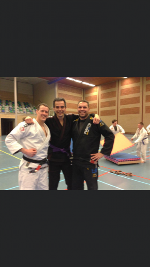 Purple belt · March 3, 2013 · Promoted by Vinicius "Draculino" Magalhaes 4th degree BB, Remco Pardoel 2th degree BB, Frans van Casteren 1st degree BB
