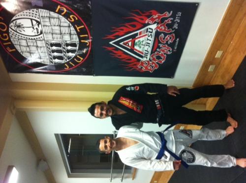 Blue belt · July 11, 2014 · Promoted by Marcos de Souza