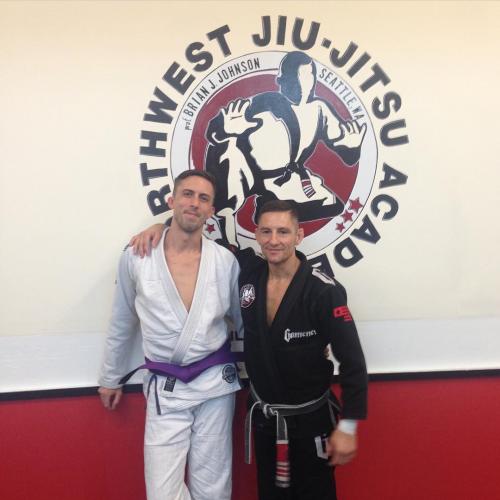 Purple belt · September 29, 2015 · Promoted by Brian Johnson