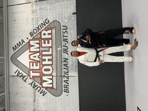 Black belt · December 11, 2019 · Promoted by Prof Allen Mohler 4th Degree Black Belt (direct under Maestre Romero Jacare Cavalcanti