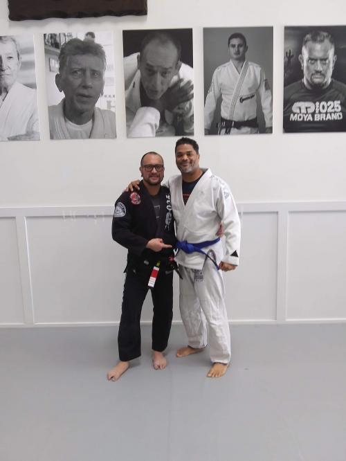 Blue belt · August 10, 2019 · Promoted by Jay Pages