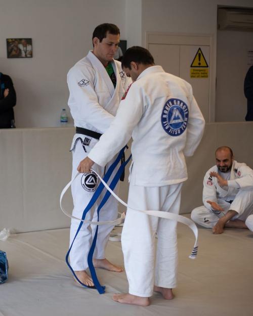 Blue belt · May 10, 2015 · Promoted by Roger Gracie
