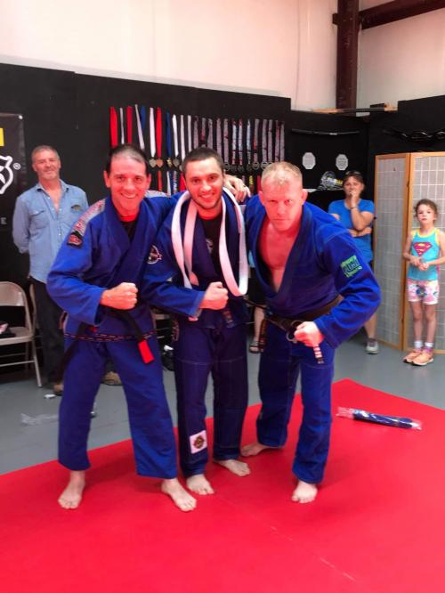 Blue belt · May 28, 2018 · Promoted by Ryan Passet