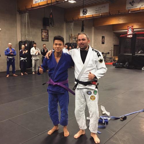 Purple belt · December 17, 2019 · Promoted by Steven Royakkers