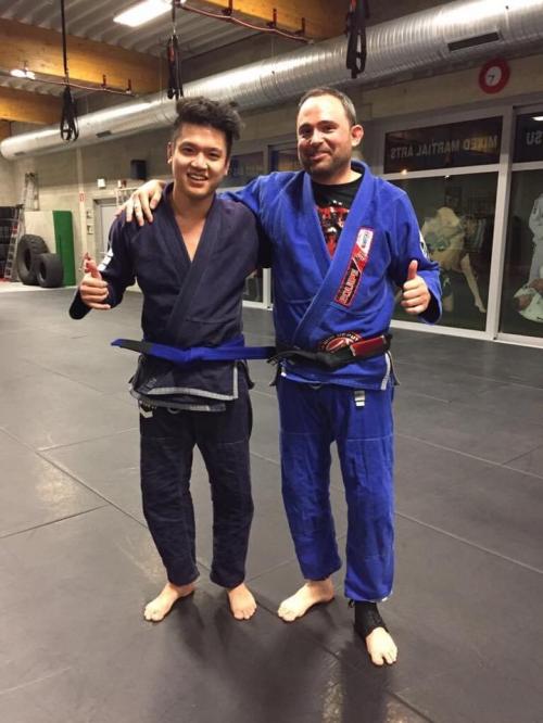 Blue belt · April 27, 2017 · Promoted by Steven Royakkers