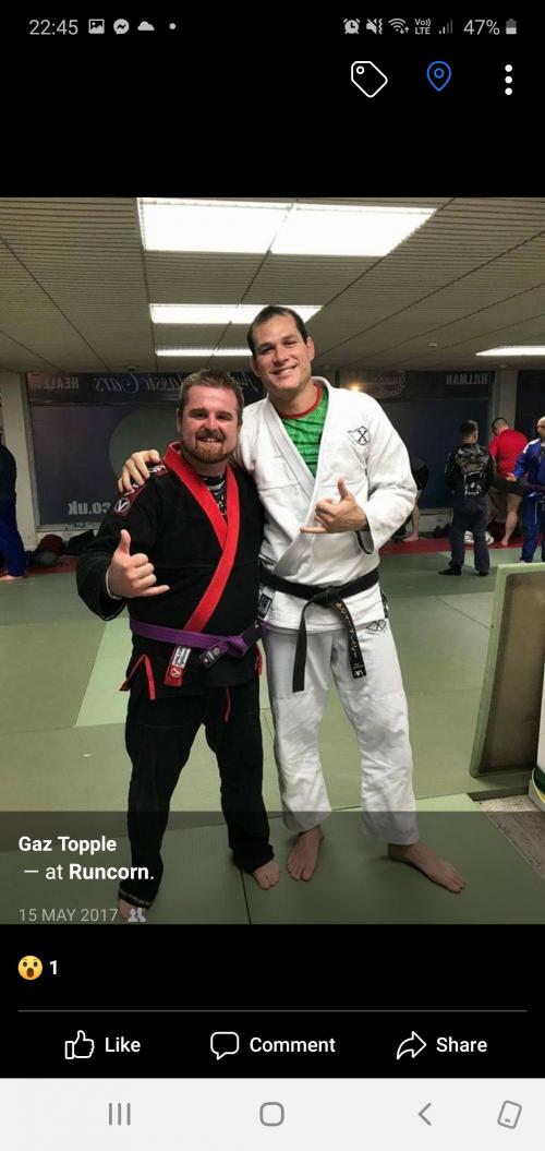 Purple belt · February 17, 2017 · Promoted by Stephen Jones