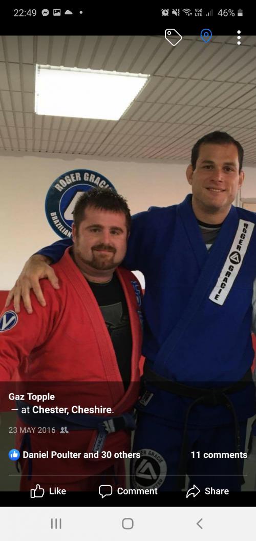 Blue belt · February 16, 2015 · Promoted by Stephen Jones