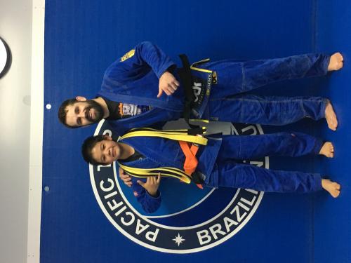 Orange belt · March 6, 2020 · Promoted by Clint cooper