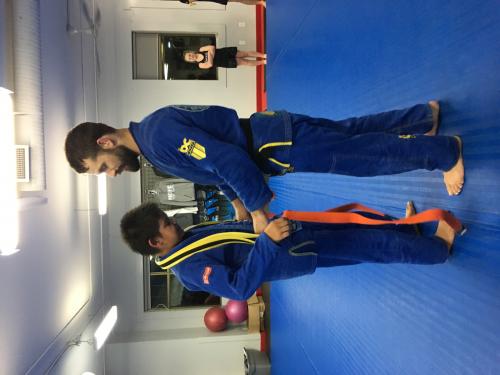 Orange belt · March 6, 2020 · Promoted by Clint cooper