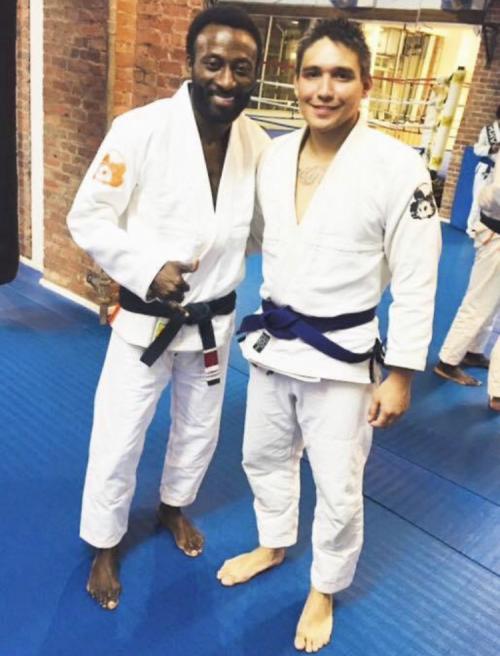 Purple belt · January 27, 2018 · Promoted by Babs Olusanmokun